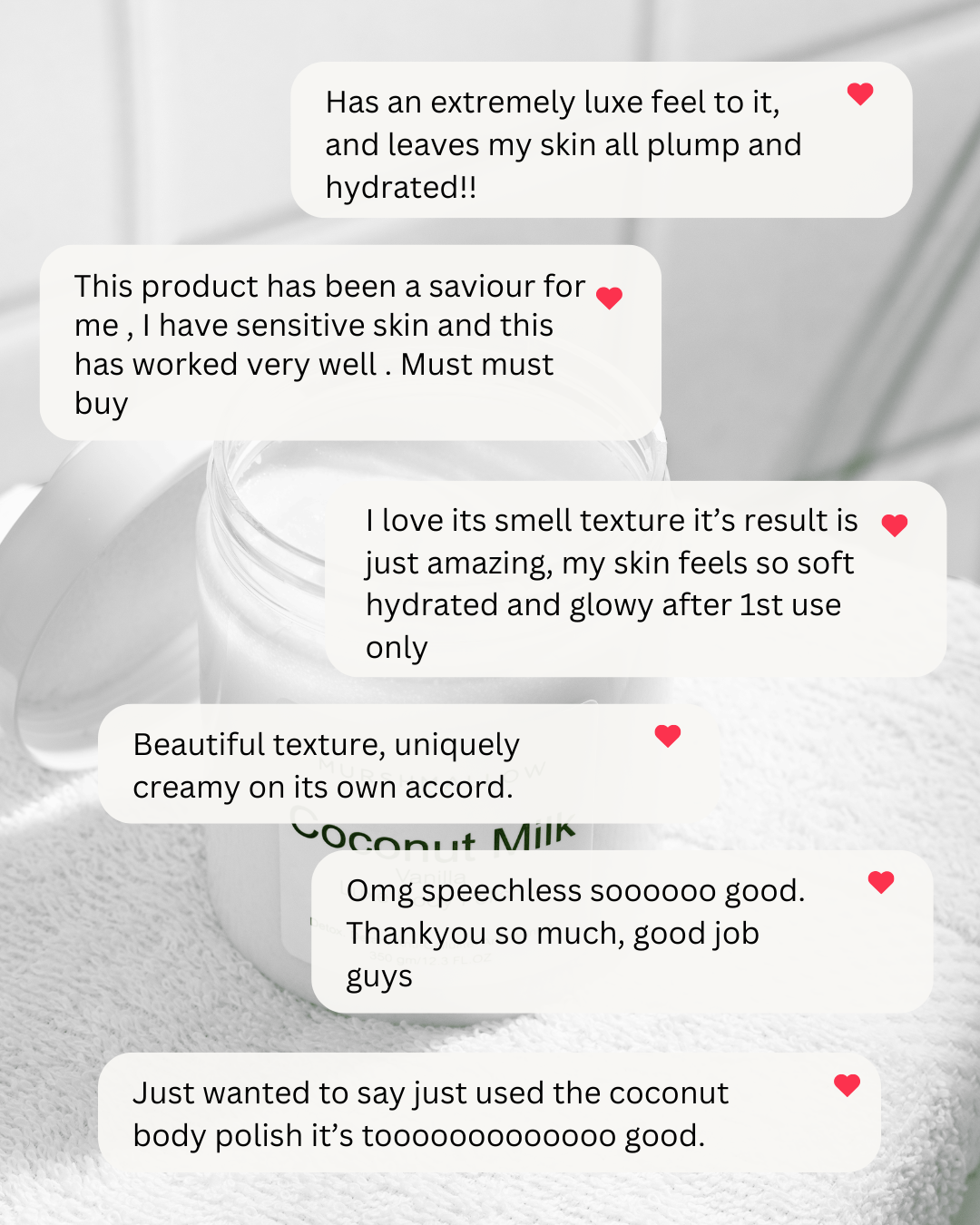 COCONUT MILK & VANILLA BODY POLISH