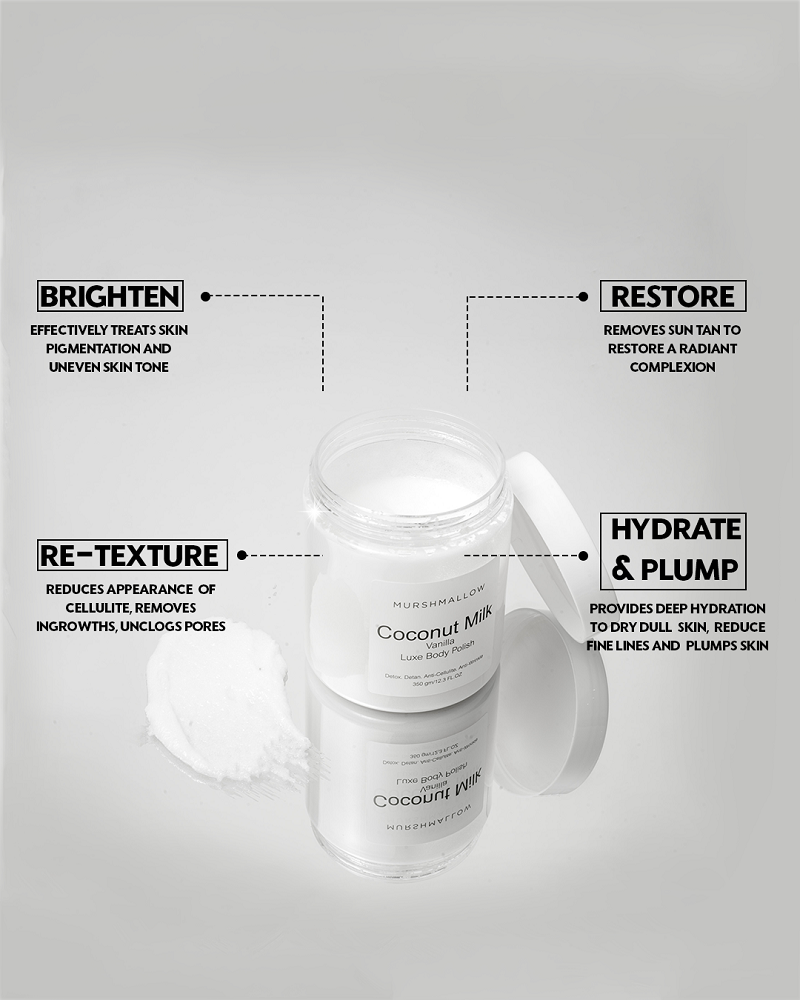 COCONUT MILK & VANILLA BODY POLISH