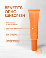 HolyGrail 100% Mineral Tinted sunscreen